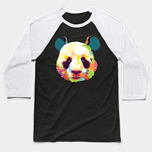 Panda Bear Baseball T-Shirt